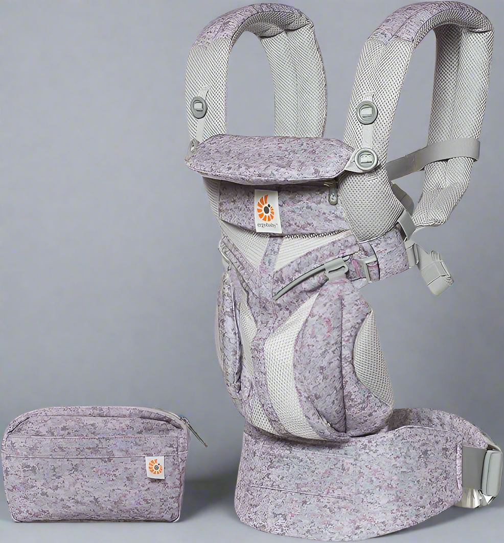 Porte Bébé - BreathBabyBag™ - Mauve Lavande - Univers pour Bébé