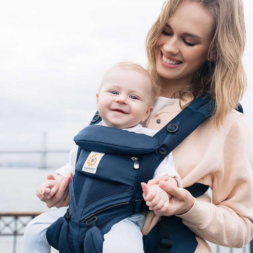 Porte Bébé - BreathBabyBag™ - Bleu Marine - Univers pour Bébé