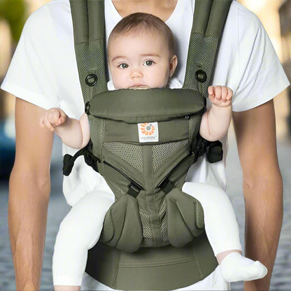 Porte Bébé - BreathBabyBag™ - Vert Olive - Univers pour Bébé