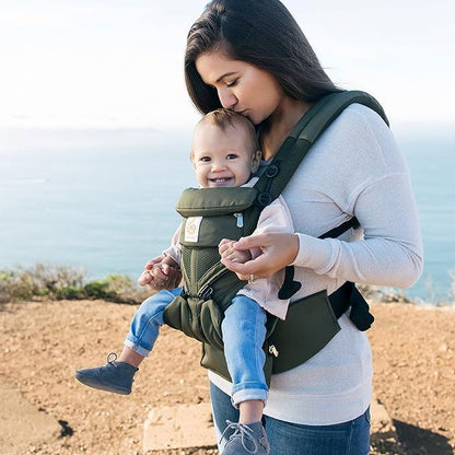 Porte Bébé - BreathBabyBag™ - Vert Olive - Univers pour Bébé